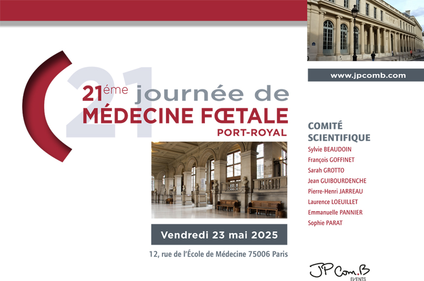 Journée de médecine foetale port royal 2025